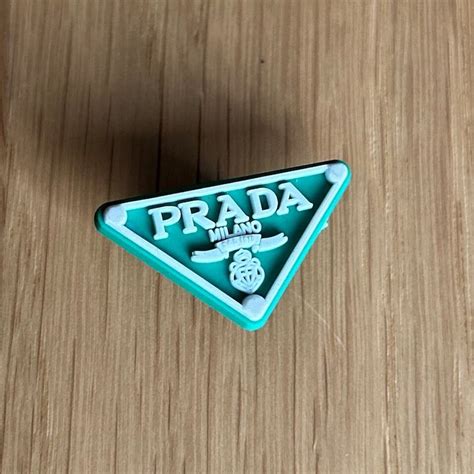 croc charms prada